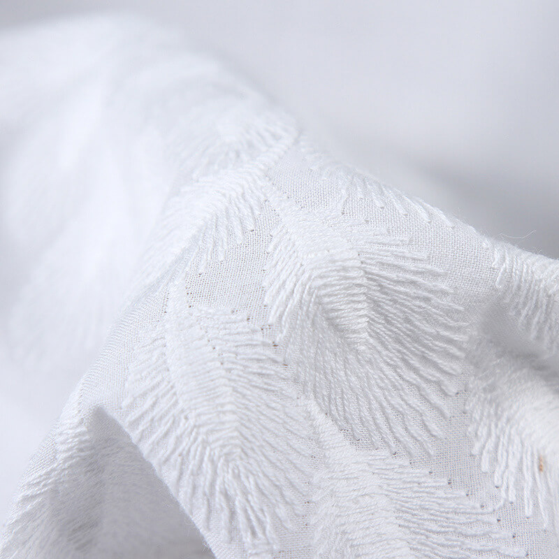 Embroidered Fabric Dress 100% Cotton for Women's Wear Wholesale Suppli 5